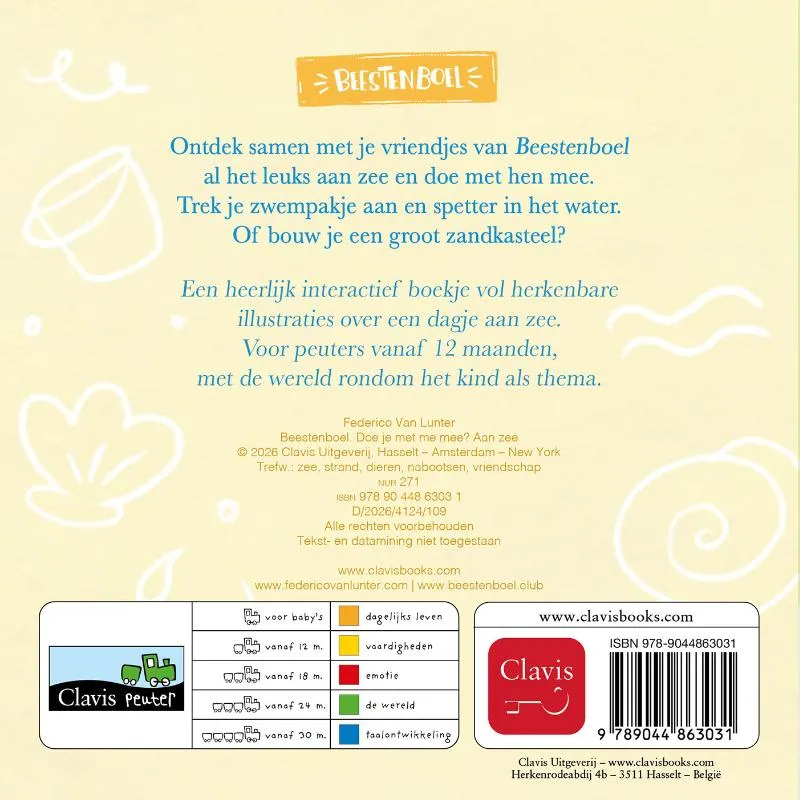 Doe je met me mee? Aan zee | 9789044863031 Doe je met me mee? Aan zee - Afbeelding 2