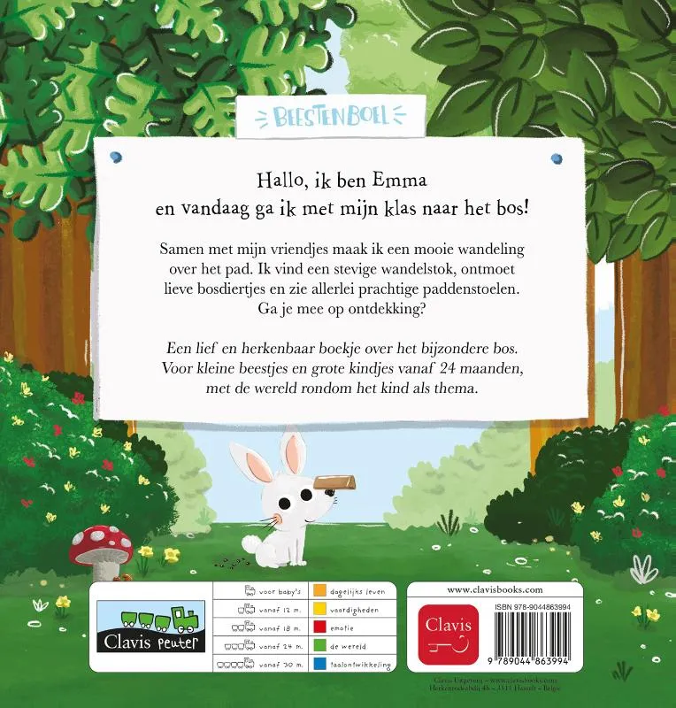 Emma in het bos | 9789044863994 Emma in het bos - Afbeelding 2