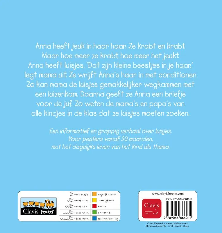 Anna heeft luisjes | 9789044864014 Anna heeft luisjes - Afbeelding 2