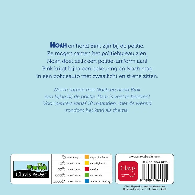 Noah bij de politie | 9789044864922 Noah bij de politie - Afbeelding 2