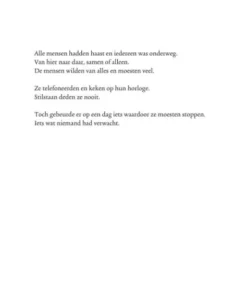 Alternative view of Wat niemand had verwacht