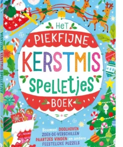 Het piekfijne Kerstmis spelletjesboek