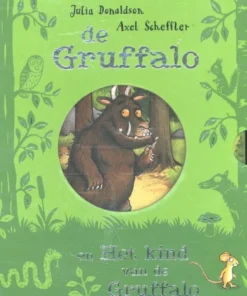 De Gruffalo / Het kind van de Gruffalo kartonboekjes in cassette