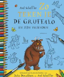 Zo teken je de Gruffalo en zijn vrienden
