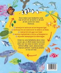 Landkaarten voor pinguïns en andere reizende dieren | 9789047715689 Landkaarten voor pinguïns en andere reizende dieren | 9789047715689