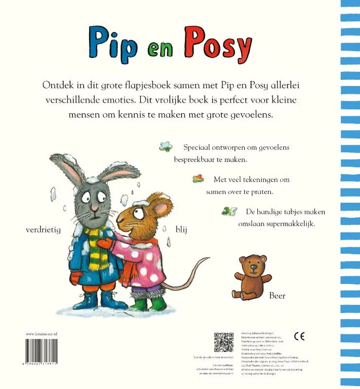 Pip en Posy's grote gevoelboek | 9789047718611 Pip en Posy's grote gevoelboek - Afbeelding 2