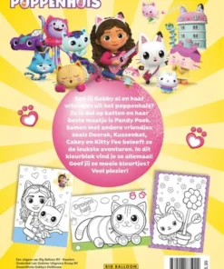 Gabby's kat-tastische kleurblok | 9789047875024 Gabby's kat-tastische kleurblok | 9789047875024