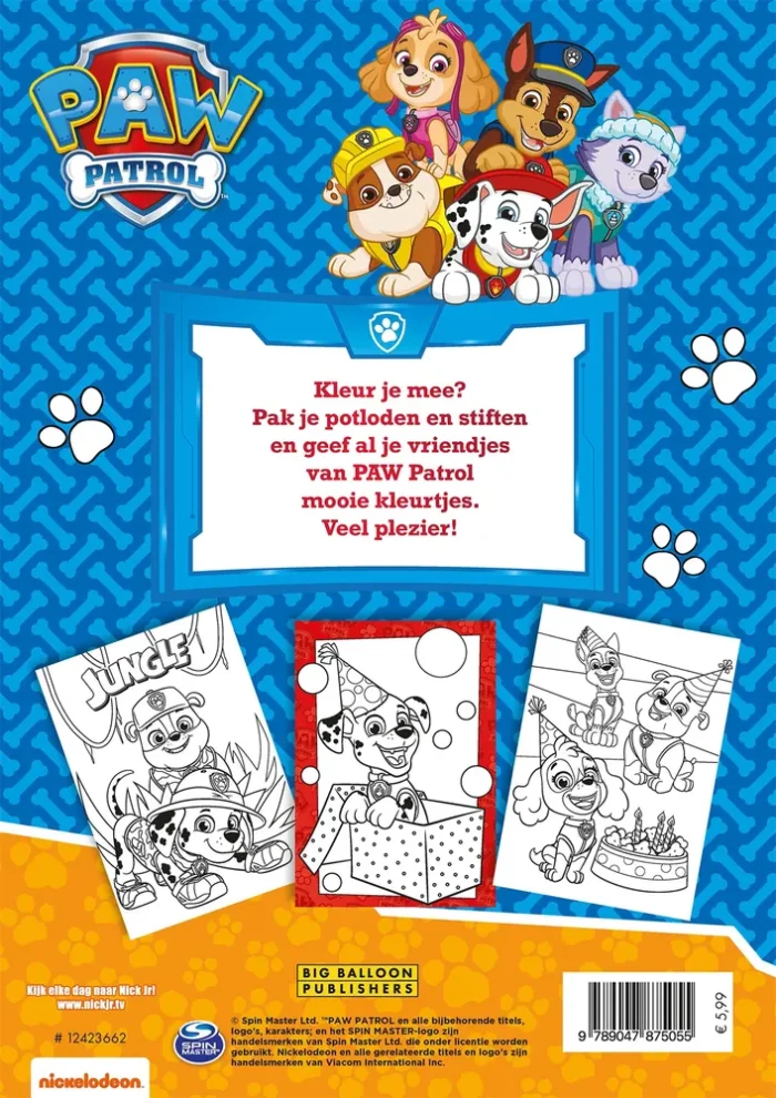 Kleur mee met PAW Patrol - Afbeelding 2