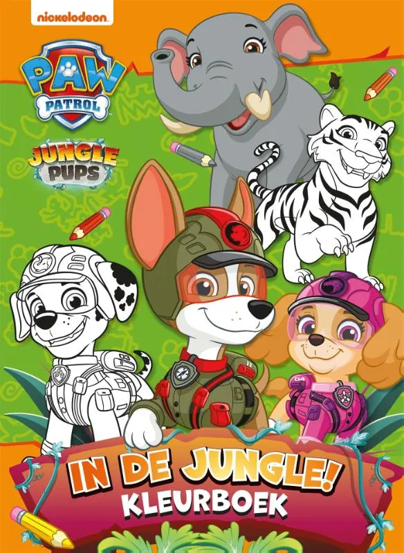 Paw Patrol in de jungle | 9789047876076 Paw Patrol in de jungle