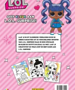 Geef kleur aan L.O.L. Surprise! | 9789047881100