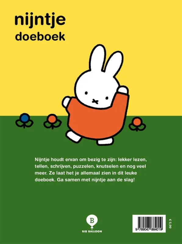 Nijntje doeboek | 9789047884019 Nijntje doeboek - Afbeelding 2