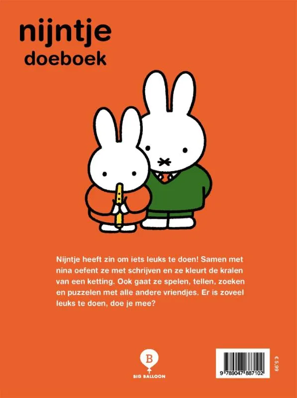 Nijntje doeboek | 9789047887102 Nijntje doeboek - Afbeelding 2