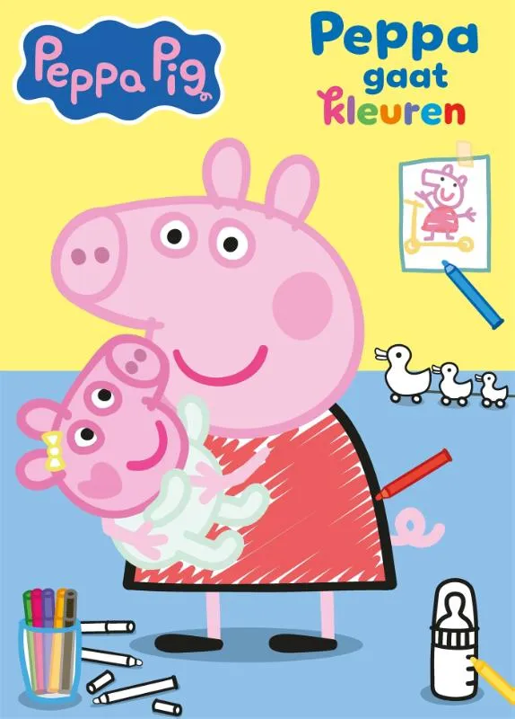 Peppa Big kleurblok | 9789047889083 Peppa Big kleurblok