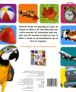 Alternative view of Mijn eerste flapjesboek 100 woorden