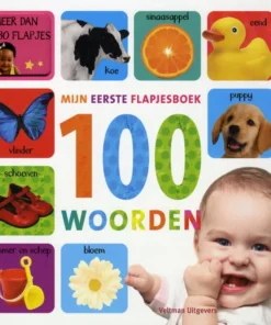 Mijn eerste flapjesboek 100 woorden