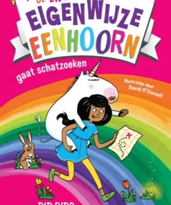 De enorm eigenwijze eenhoorn gaat schatzoeken