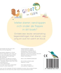 Alternative view of Groot en Klein, een boek vol tegenstellingen