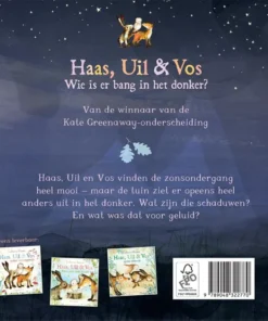 Alternative view of Haas, Uil & Vos. Wie is er bang in het donker?