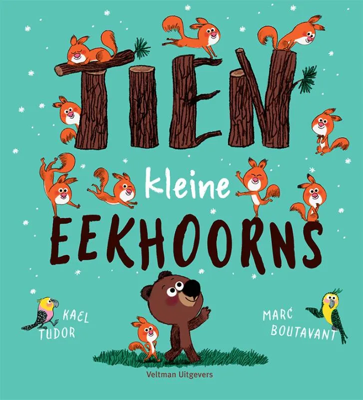 Tien kleine eekhoorns | 9789048323722 Tien kleine eekhoorns