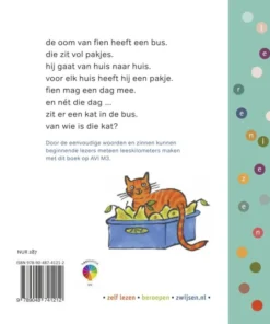 Alternative view of een kat in de bus