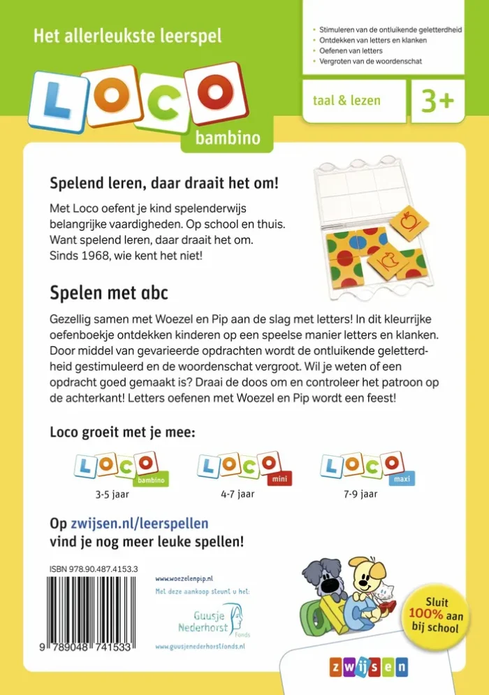 Loco bambino Woezel & Pip spelen met abc - Afbeelding 2