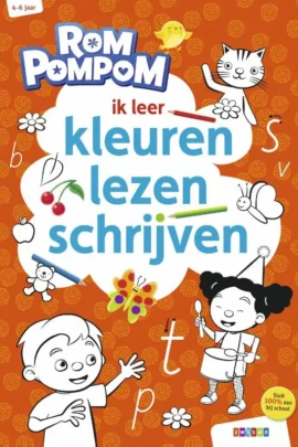 ik leer kleuren, lezen, schrijven