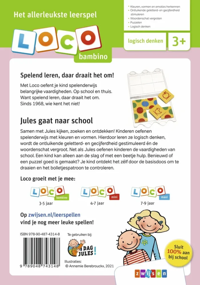 Loco Bambino Jules gaat naar school - Afbeelding 2