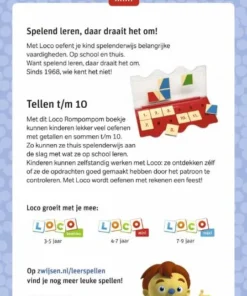 Alternative view of Loco mini Rompompom ik leer tellen t/m 10