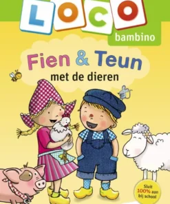 Loco bambino Fien & Teun met de dieren