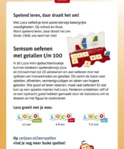 Loco mini semsom oefenen met getallen t/m 100 | 9789048752454