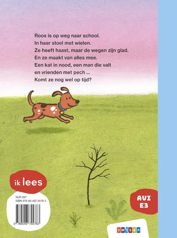 Roos rolt naar school | 9789048755783 Roos rolt naar school - Afbeelding 2