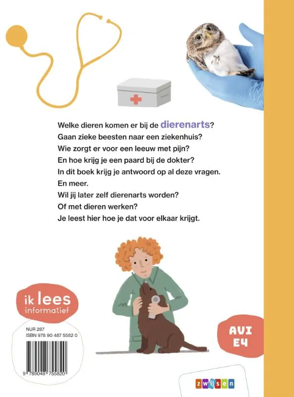 Wat doet de dierenarts? | 9789048755820 Wat doet de dierenarts? - Afbeelding 2