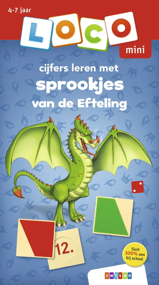Loco mini cijfers leren met sprookjes van de Efteling | 9789048758395 Loco mini cijfers leren met sprookjes van de Efteling