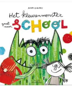 Het kleurenmonster gaat naar school