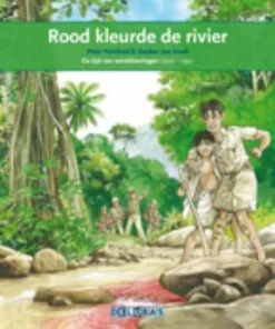 Rood kleurde de rivier