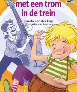 Met een trom in de trein