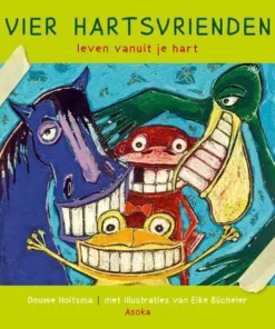Vier hartsvrienden