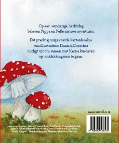 Alternative view of Pippa en Pelle in de herfstwind