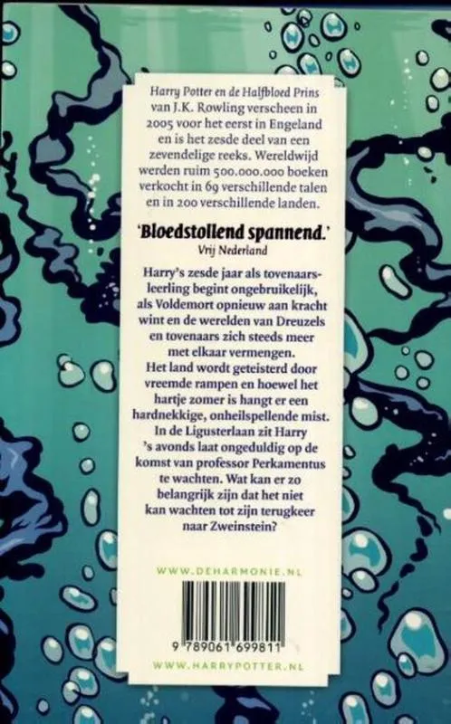 Harry Potter en de halfbloed prins | 9789061699811 Harry Potter en de halfbloed prins - Afbeelding 2