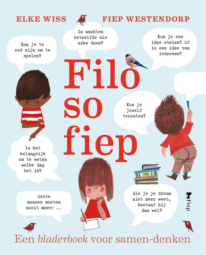 Filosofiep - Een bladerboek voor samen-denken | 9789062225873 Filosofiep - Een bladerboek voor samen-denken