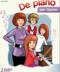 De piano van Sanne