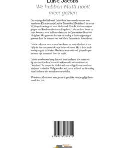 We hebben Mutti nooit meer gezien | 9789074274814 We hebben Mutti nooit meer gezien | 9789074274814