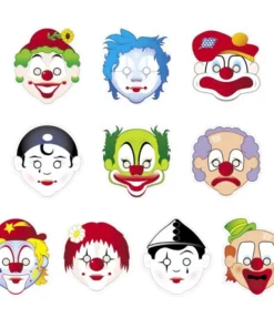 Alternative view of Maskers Clowns