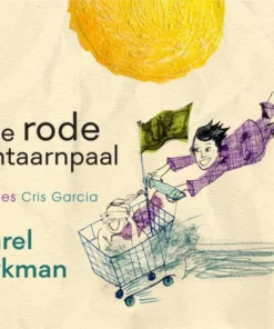 De rode lantaarnpaal