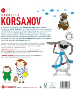 Alternative view of Kabouter Korsakov in de metro