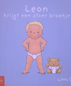 Leon krijgt een stoer broekje