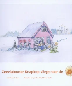 Zeevlabouter knapkop vliegt naar de zon