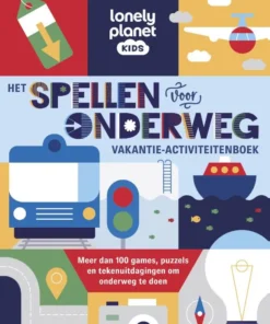 Het spellen voor onderweg vakantie-activiteitenboek