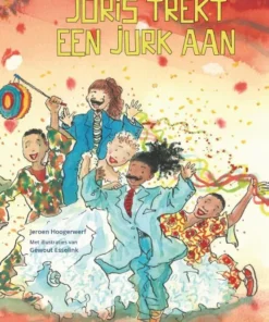 Joris trekt een jurk aan
