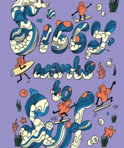 Alternative view of Siggy wil surfen